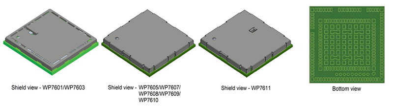 Sierra Wireless / Semtech Moduli cellulari industriali WP76x AirPrime
